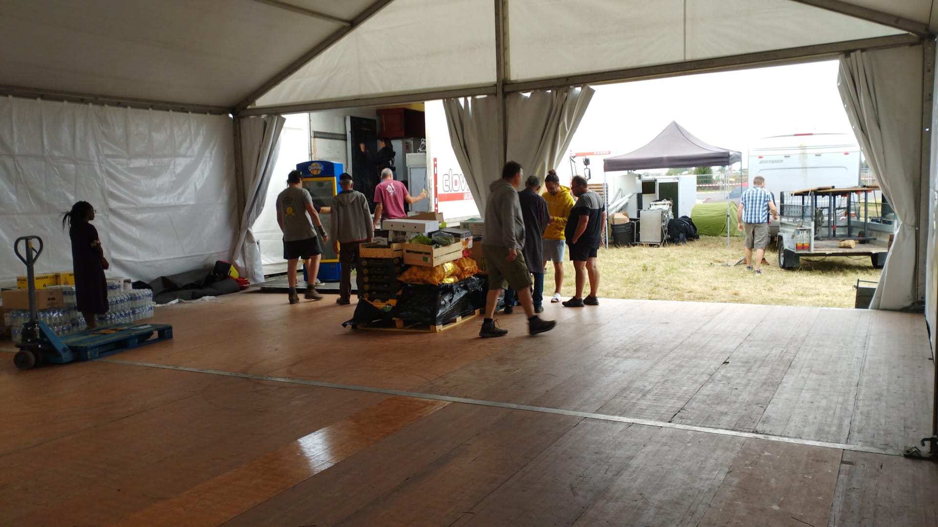 Le bar de la guinguette